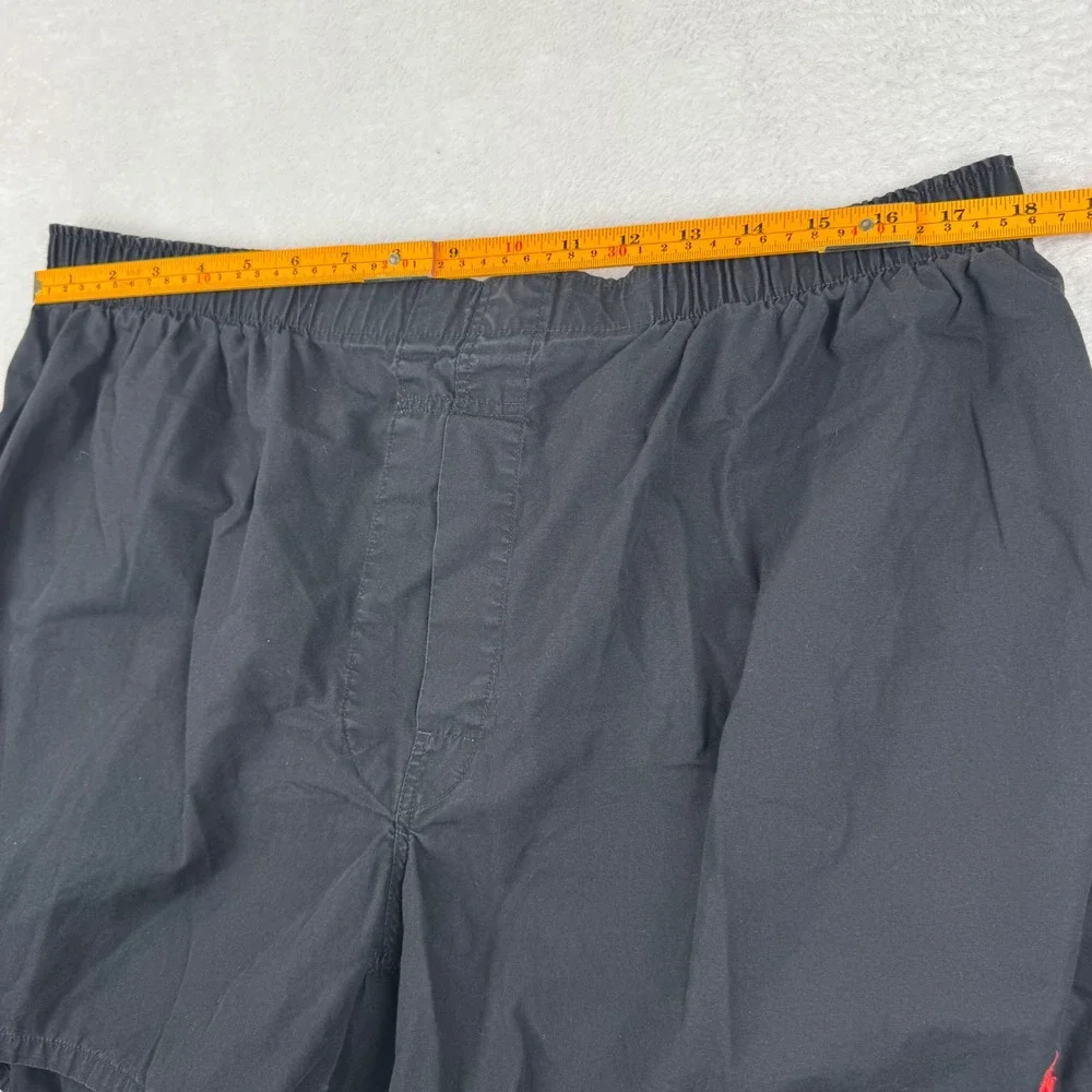 Polo Ralph Lauren Boxer Shorts Mens XL Black Classic Fit Cotton Red Pony Logo